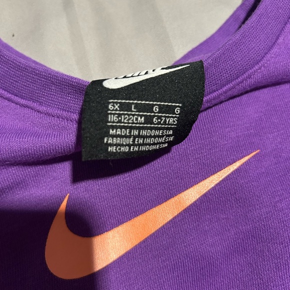 Nike Black and Purple Crewneck Set - Picture 4 of 5